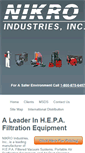 Mobile Screenshot of nikro.com